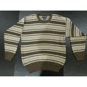 Vintage Retro Jantzen Classics Striped Sweater Mens L